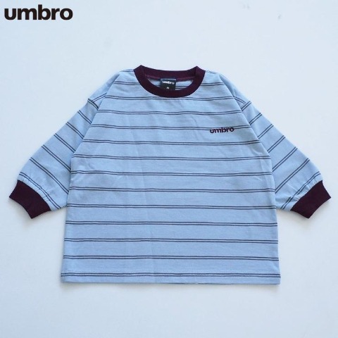 キッズ　長袖Tシャツ（110～130cm・UMBRO）