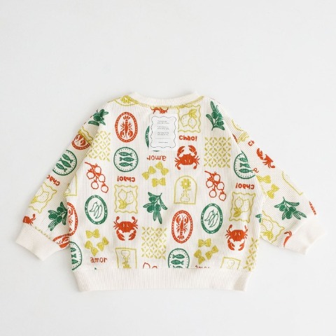 キッズ　長袖Tシャツ（110～130cm・OP1ST./saki)