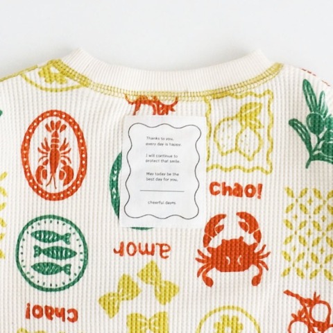 キッズ　長袖Tシャツ（110～130cm・OP1ST./saki)