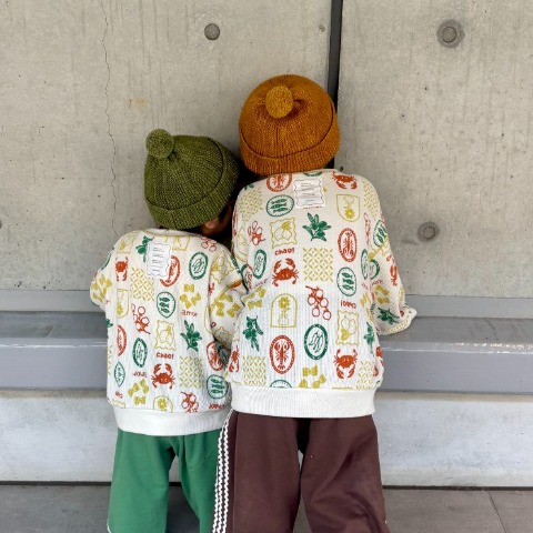 キッズ　長袖Tシャツ（110～130cm・OP1ST./saki)