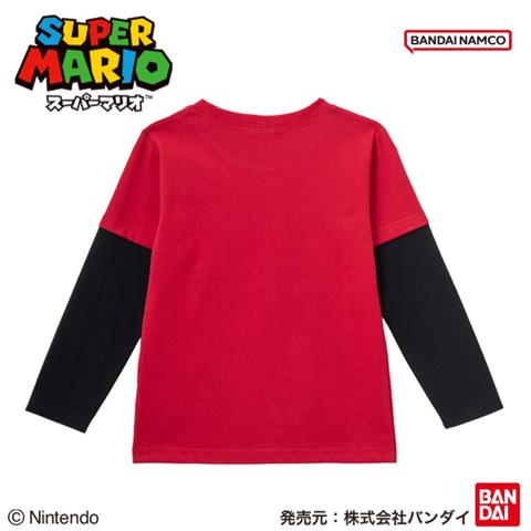 キッズ　Ｔシャツ（110～130cm・スーパーマリオ）