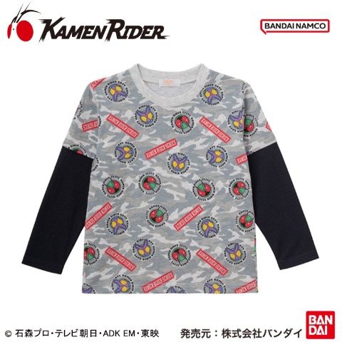 キッズ　Ｔシャツ（110～130cm・仮面ライダー）