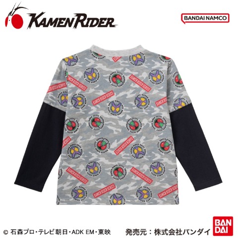 キッズ　Ｔシャツ（110～130cm・仮面ライダー）