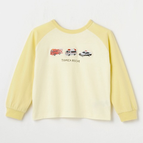 キッズ　長袖Ｔシャツ（110cm・TOMICA/どっちもせいかい）