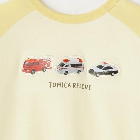 キッズ　長袖Ｔシャツ（110cm・TOMICA/どっちもせいかい）