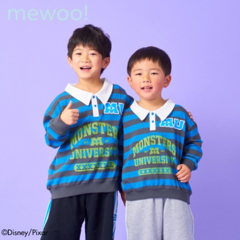 キッズ　Tシャツ（110～130cm・mewoo!/DisneyPixar）