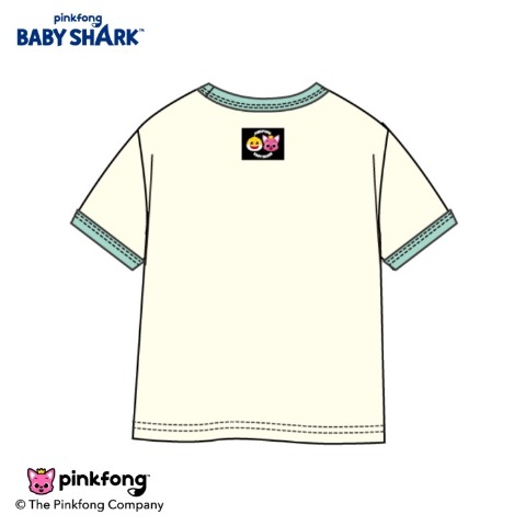 キッズ　半袖Tシャツ（110～120cm・ベイビーシャーク）