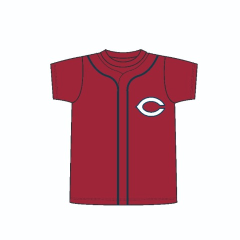 キッズ　半袖シャツ（110～130cm・広島東洋カープ）