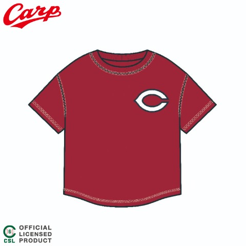 キッズ　半袖シャツ（110～130cm・広島東洋カープ）