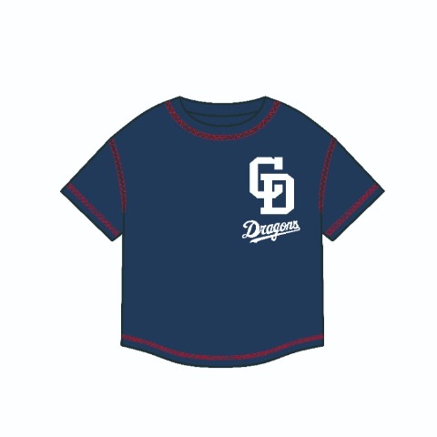 キッズ　半袖Tシャツ（110～130cm・中日ドラゴンズ）