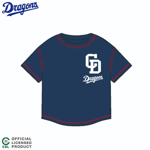 キッズ　半袖Tシャツ（110～130cm・中日ドラゴンズ）