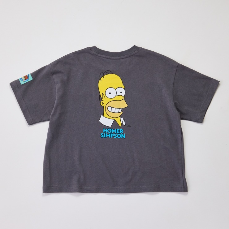 キッズ Tシャツ (110～130cm・LITTC・LINK＠・MINT/シンプソンズ