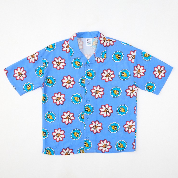 キッズ シャツ (110～130cm・LITTC・LINK＠・MINT) | しまむら