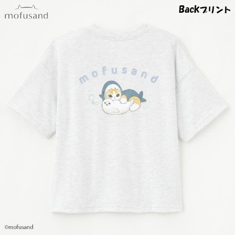 キッズ　Tシャツ（120・130cm・mofusand)