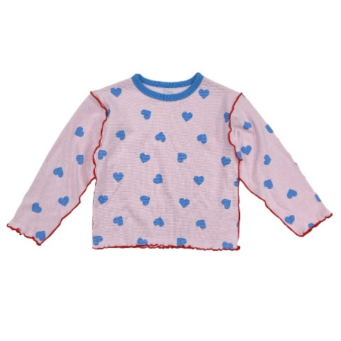 キッズ　airi総柄メローＴシャツ　（110～120cm　JUO）