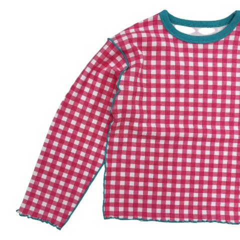 キッズ　airi総柄メローＴシャツ　（110～120cm　JUO）