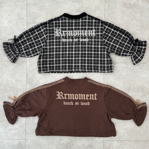 キッズ　RRMアップリケトレーナー（RRmoment・110～130cm）