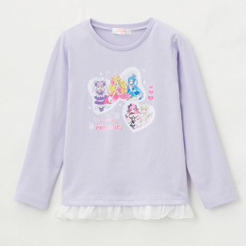 キッズ　Ｔシャツ（110~130cm・キミとアイドルプリキュア♪）