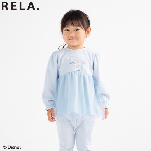 キッズ　長袖チュニック（110・120cm・RELA./Disney）