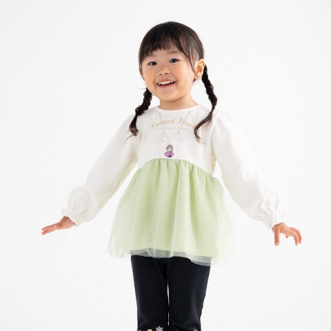 キッズ　長袖チュニック（110・120cm・RELA./Disney）