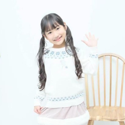 キッズ　ニットプルオーバー（110～120cm・RELA.）