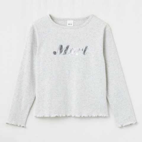 キッズ　キャミソール+長袖Tシャツ　2点セット(120･130㎝･RELA.)