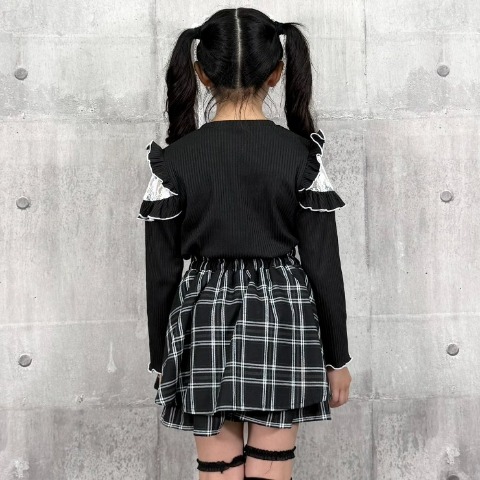 キッズ　長袖プルオーバー　（LovelyTency・110～130㎝）