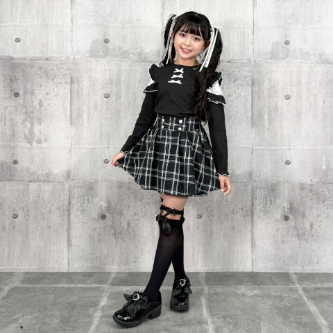 キッズ　長袖プルオーバー　（LovelyTency・110～130㎝）