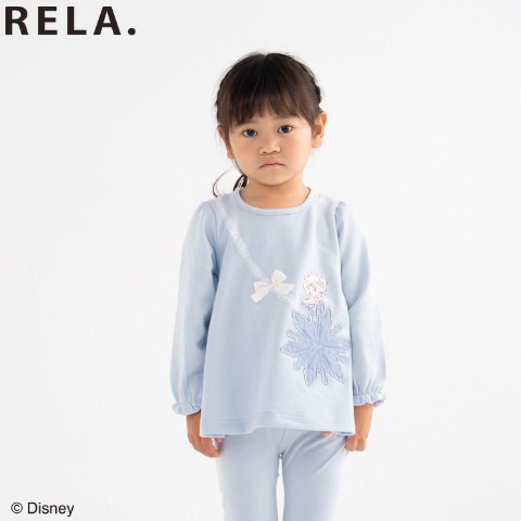 キッズ　長袖チュニック（110・120cm・RELA./Disney）
