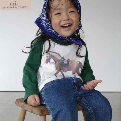 キッズ　長袖Tシャツ（110・120cm・mir..×AI ARAI）