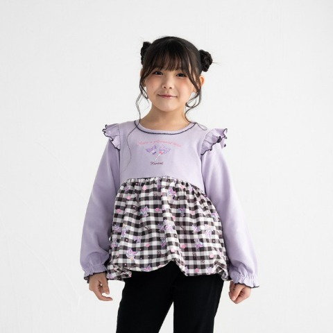 キッズ　チュニックプルオーバー（110～130cm・Riccariccamini/クロミ）