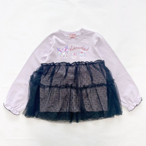 キッズ　チュニックプルオーバー（110～130cm・Riccariccamini/クロミ）