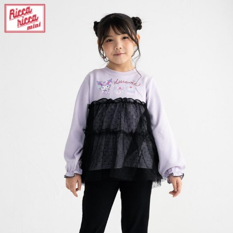 キッズ　チュニックプルオーバー（110～130cm・Riccariccamini/クロミ）