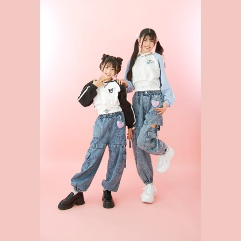 キッズ　プルオーバー+タンクトップ（120cm・130cm・クロミ）
