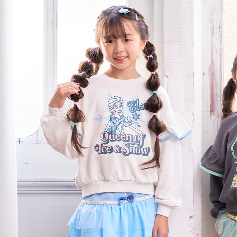 キッズ　トレーナー（110cm~130cm・LITTC FLAP!/Disney）