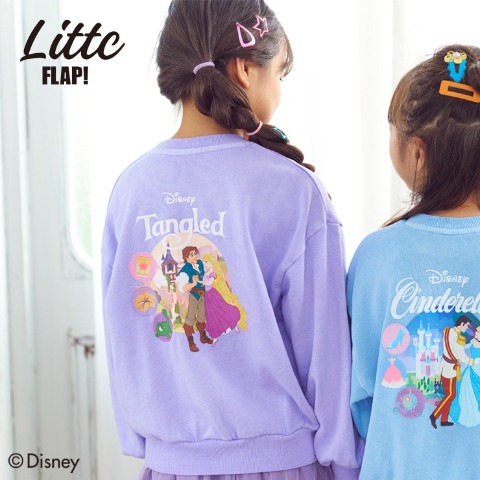 キッズ　トレーナー（110cm~130cm・LITTC FLAP!/Disney）