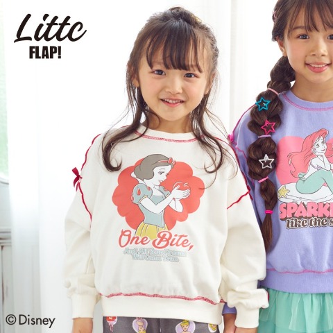 キッズ　トレーナー（110cm~130cm・LITTC FLAP!/Disney）