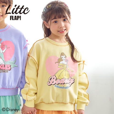 キッズ　トレーナー（110cm~130cm・LITTC FLAP!/Disney）
