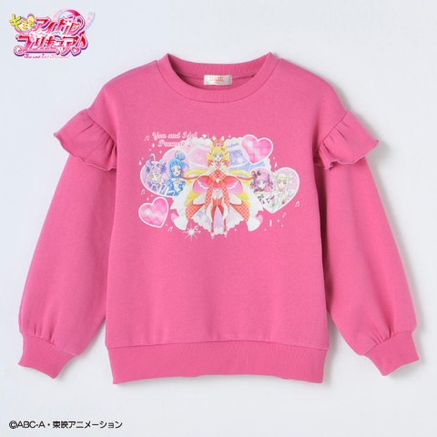 キッズ　トレーナー（110cm～130cm・キミとアイドルプリキュア♪）