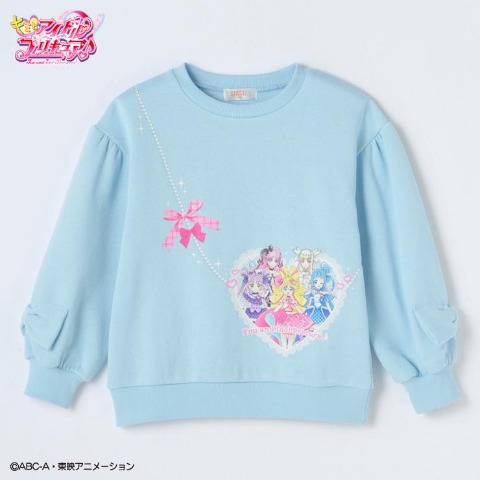 キッズ　トレーナー（110cm～130cm・キミとアイドルプリキュア♪）