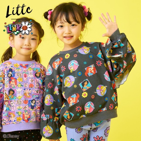 キッズ　トレーナー（110~130cm・LITTC/LINK@/Disney）