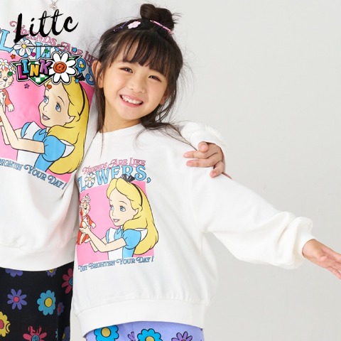 キッズ　トレーナー（110~130cm・LITTC/LINK@/Disney）