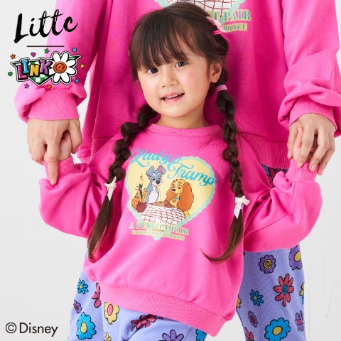 キッズ　トレーナー（110～130cm・LITTC/LINK@/Disney）