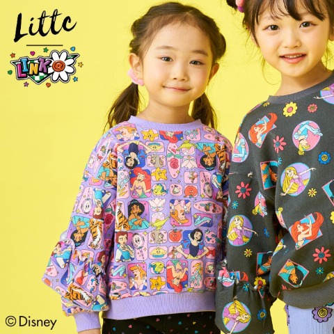 キッズ　トレーナー（110～130cm・LITTC/LINK@/Disney）