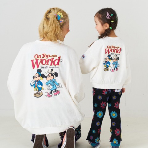 キッズ　トレーナー（110～130cm・LITTC/LINK@/Disney）