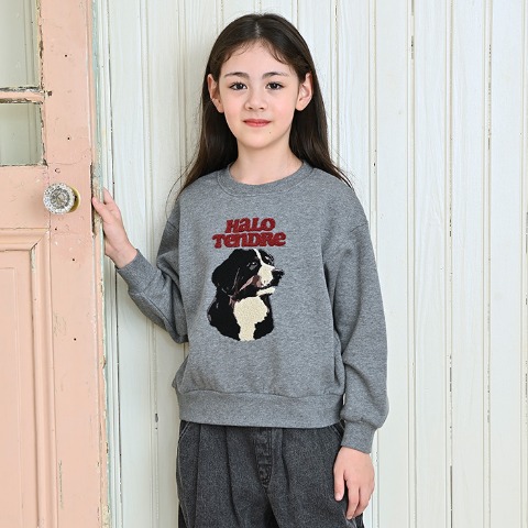 キッズ　裏起毛プルオーバー(120･130cm･SUNNY HOUSE）
