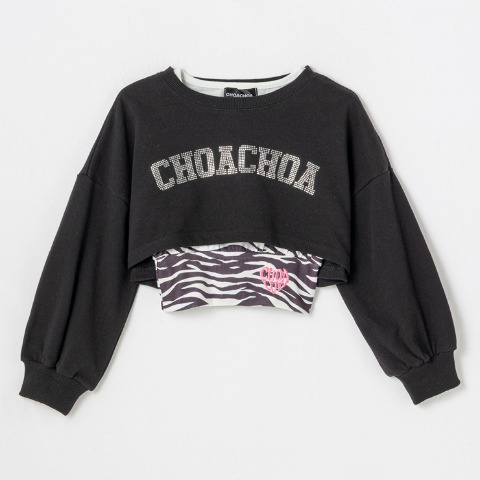 キッズ　プルオーバー+タンクトップセット（120･130cm･CHOACHOAmini)