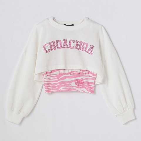 キッズ　プルオーバー+タンクトップセット（120･130cm･CHOACHOAmini)