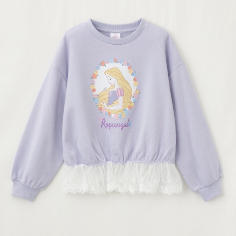 キッズ　トレーナー（110・120cm・Disney Princess）