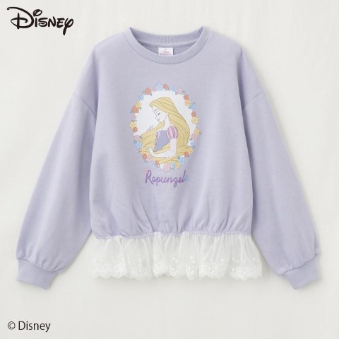 キッズ　トレーナー（110・120cm・Disney Princess）